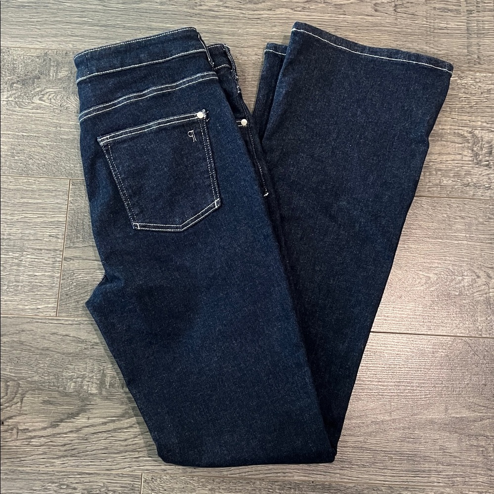 Pilcro TALL dark denim flare jeans 👖